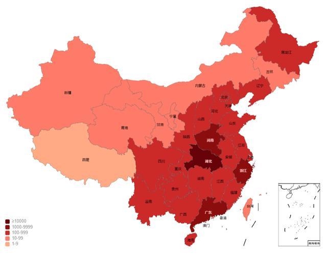 我们每天关注的疫情分布图是怎么做出来的?