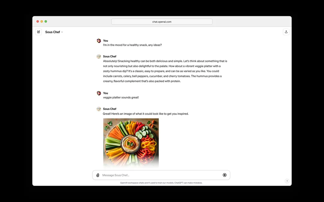 定制GPT示例  源：OpenAI